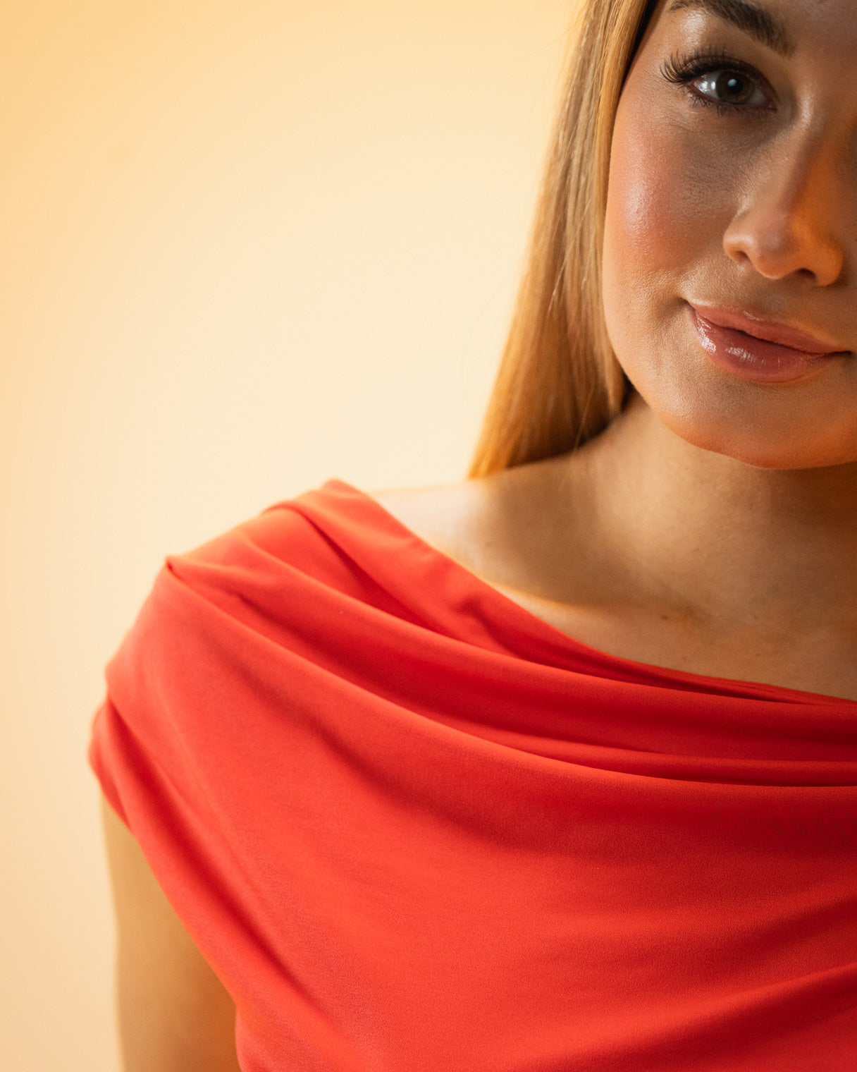 Lily Cowl Top (Poppy)