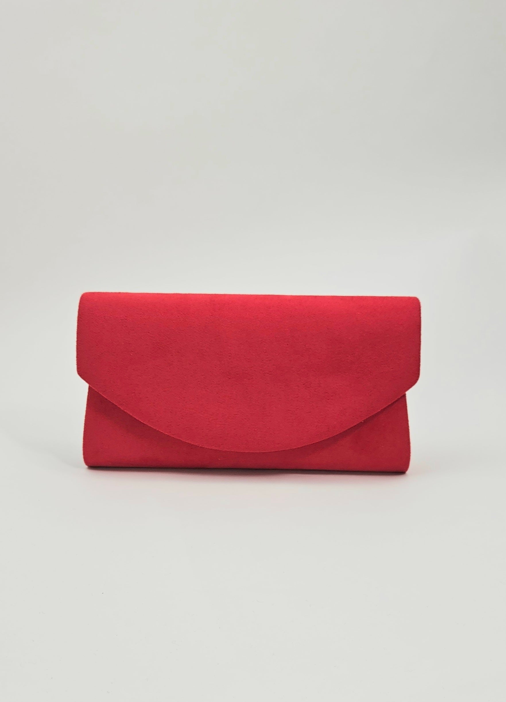 MADDIE SUEDE CLUTCH (VARIOUS COLOURS)