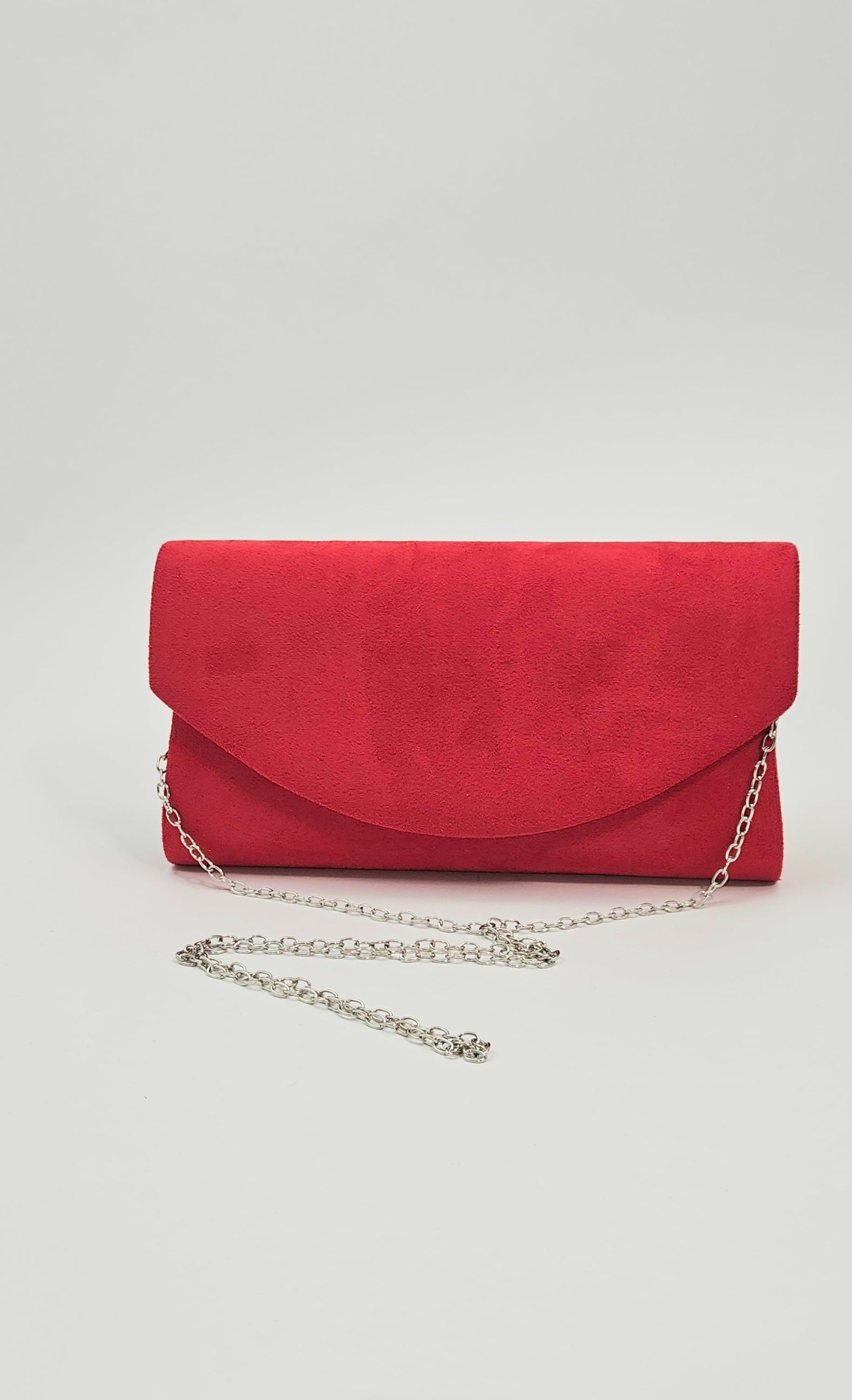 MADDIE SUEDE CLUTCH (VARIOUS COLOURS)