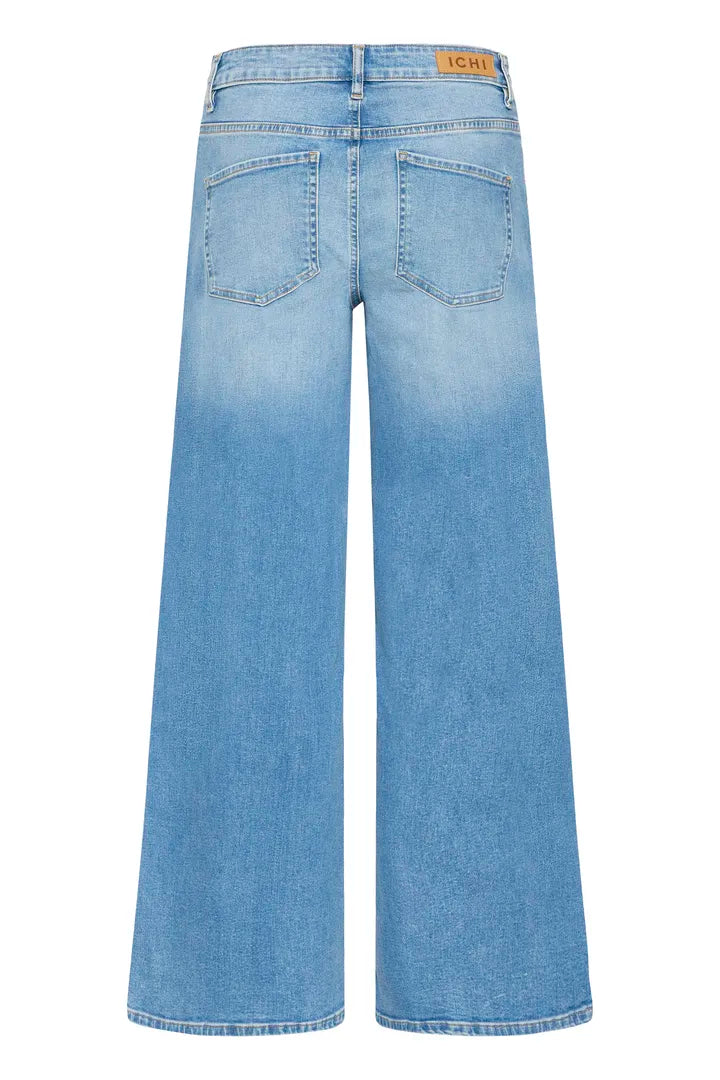 Imogen Wide Leg Jeans (Light Blue/Leg 32")