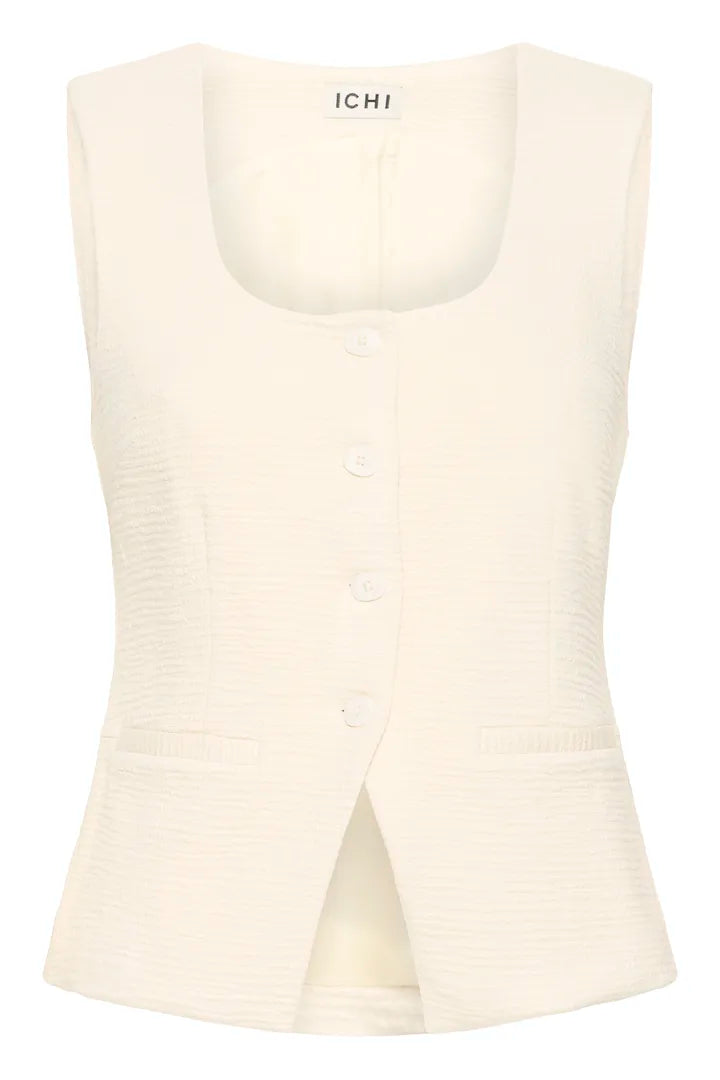 Mina Waistcoat (Almond Milk)