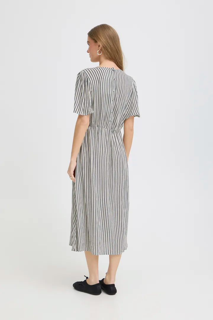 Kylie Midi Dress (Total Eclipse)