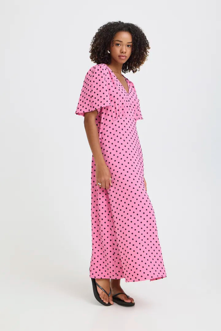 Cindy Midi Dress (Orchid)