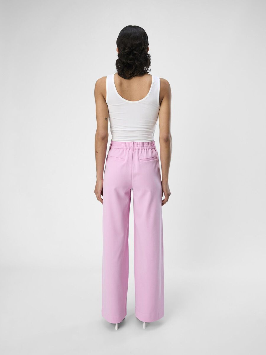 Lissey Wide Leg Pants (Pastel Lavender)