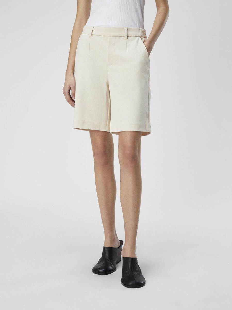 Lisa Wide Leg Shorts (sandshell)