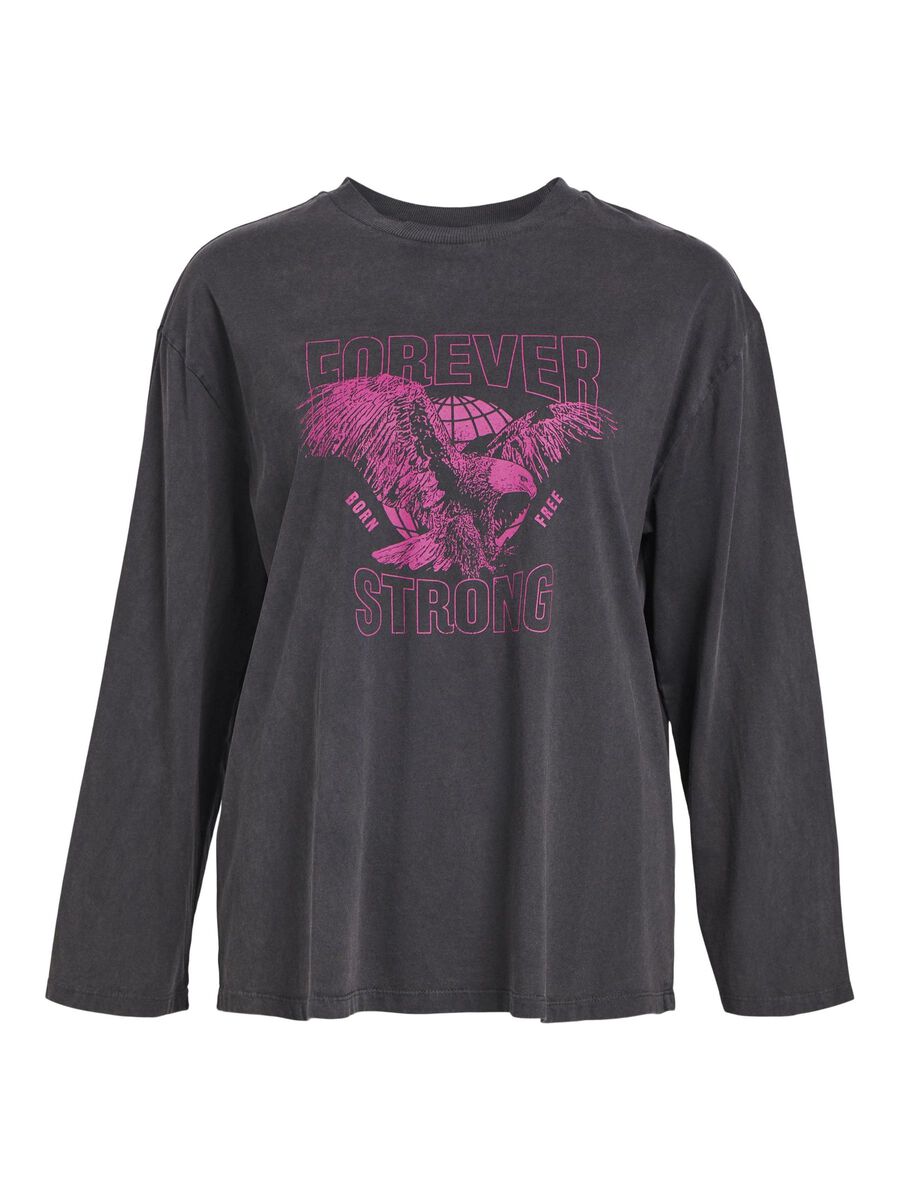 Rosie Long Sleeved T-Shirt (Grey)