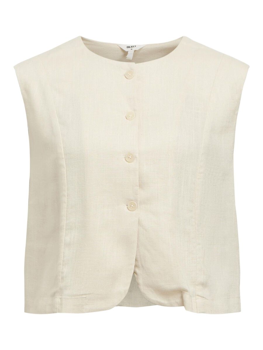 Jayce Sleeveless Top (Sandshell)