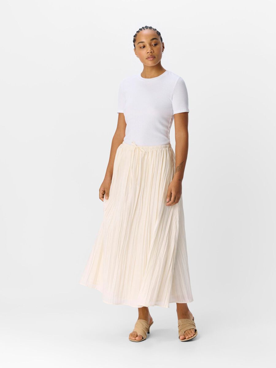 Bree Midi Skirt (Sandshell)