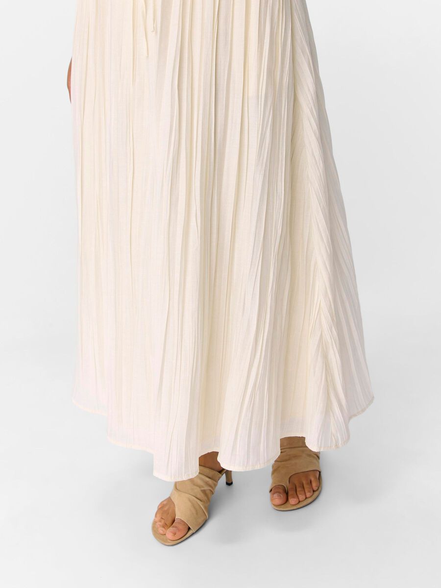 Bree Midi Skirt (Sandshell)
