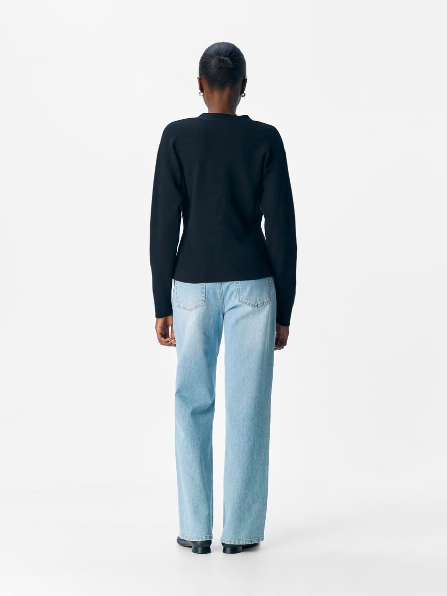 Sadie Knit Cardigan (Black)