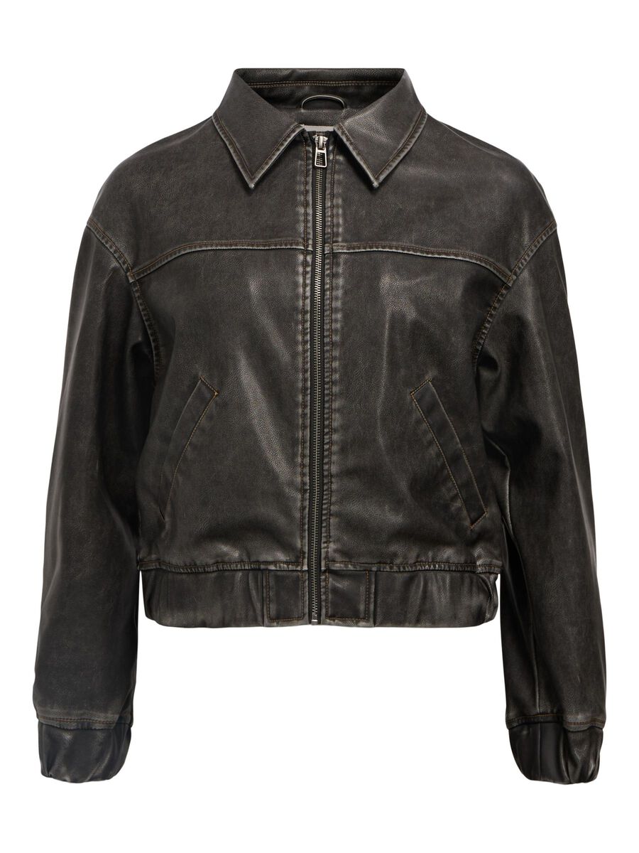 Scarlet Biker Jacket (Black)