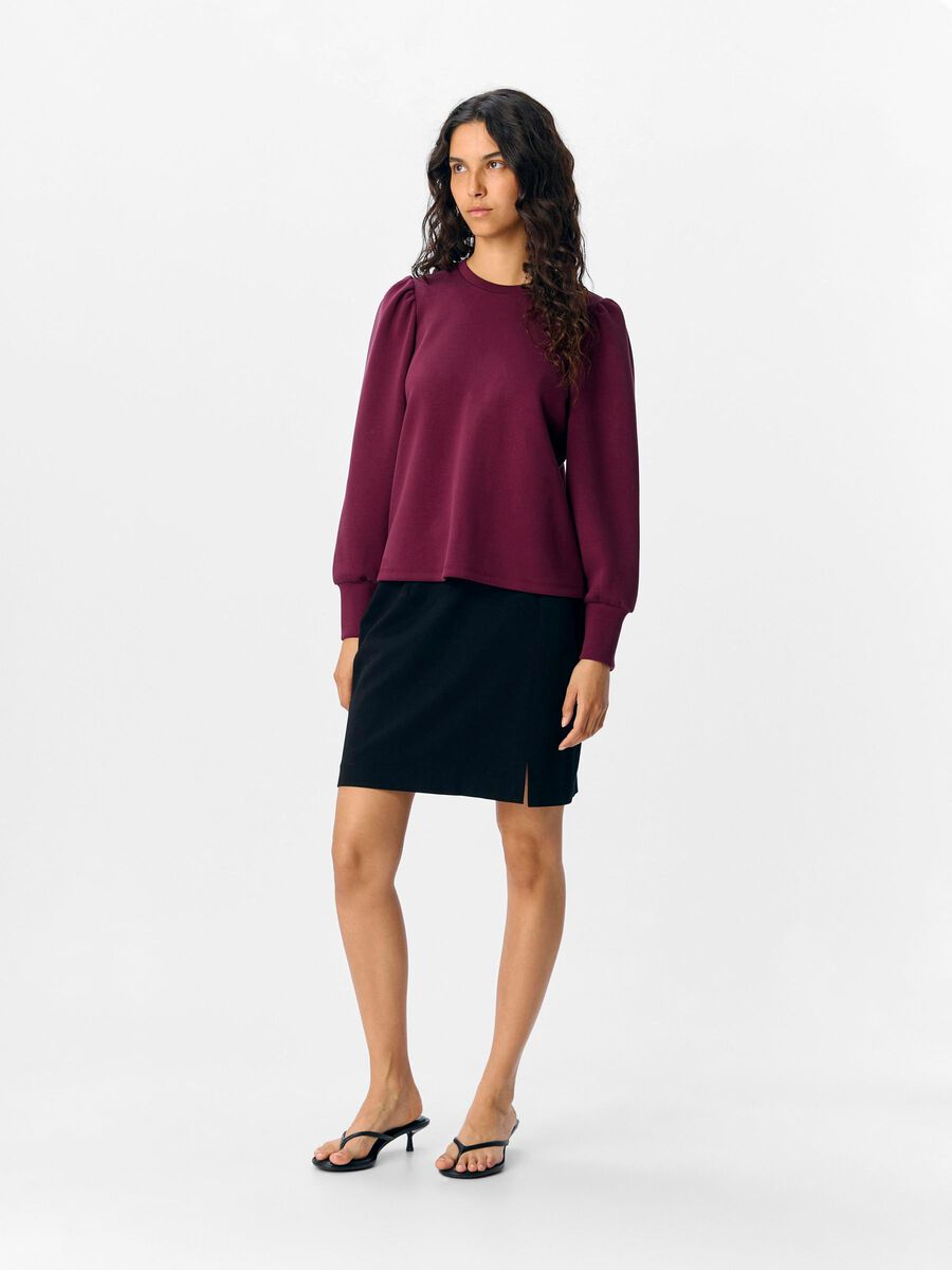 Andy Long Sleeve Top (Mauve Wine)