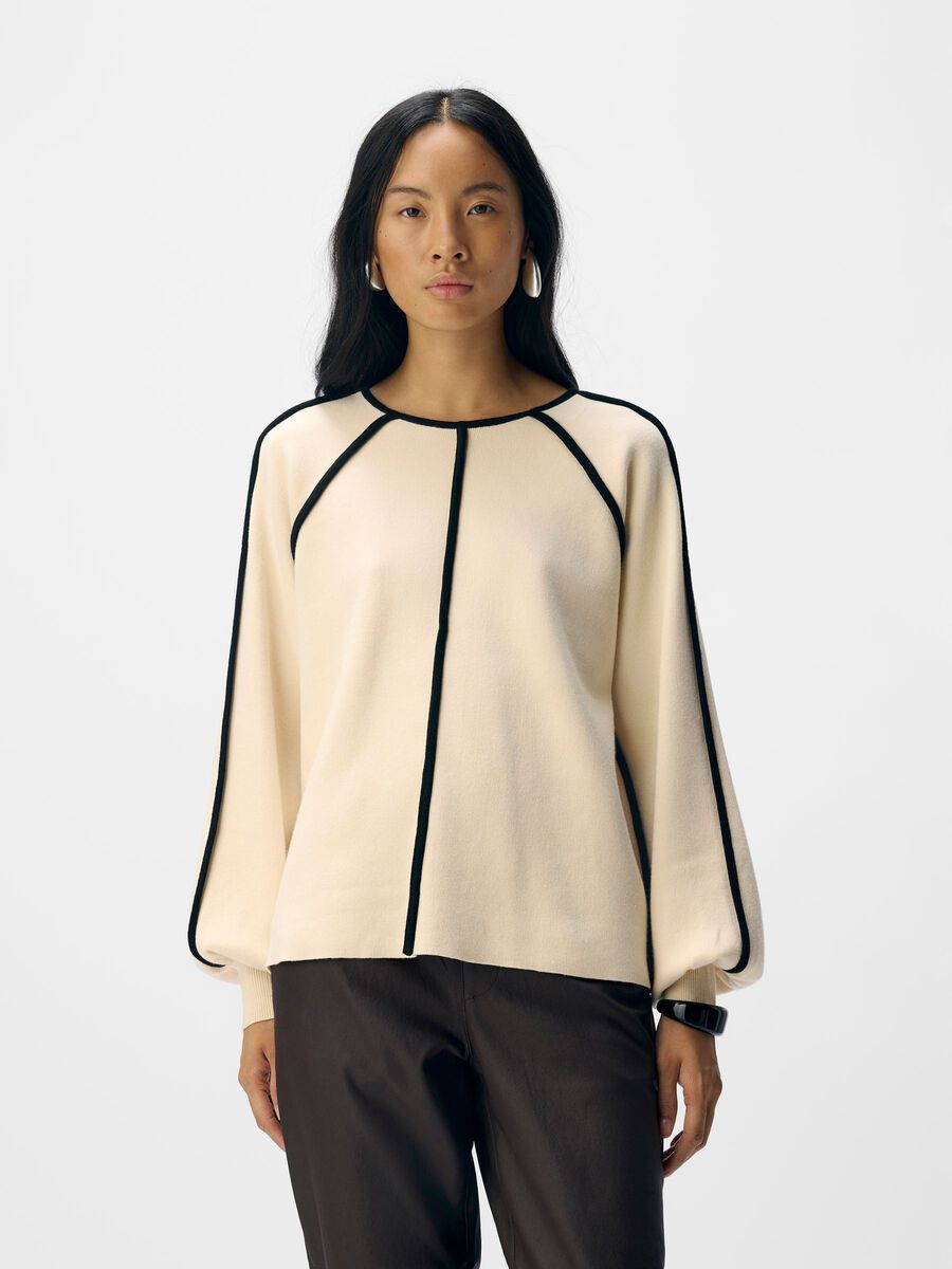 Reggie Jumper (Sandshell/Black)