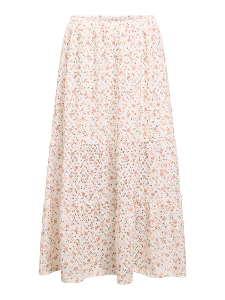 Regina Midi Skirt (Cloud Dancer)