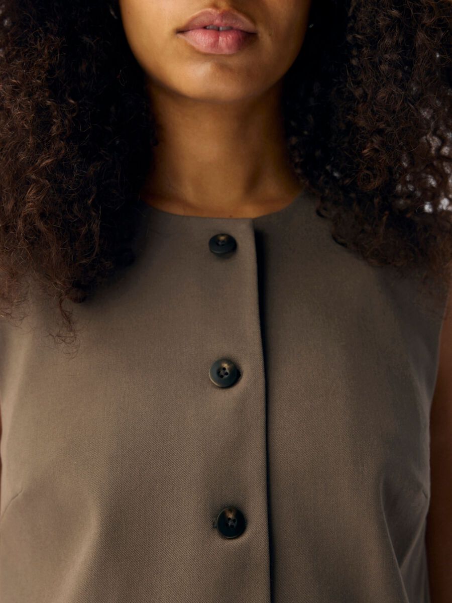 Lainey Waistcoat (Morel)