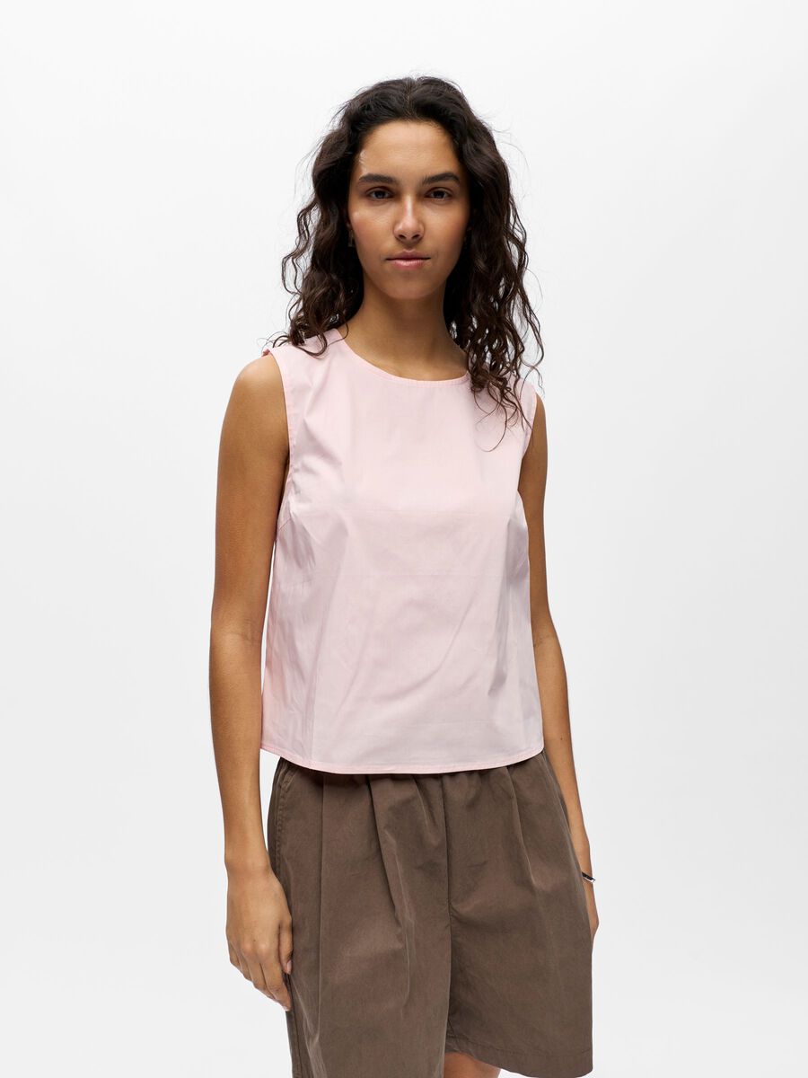 Juliette Sleeveless Top (Pink)