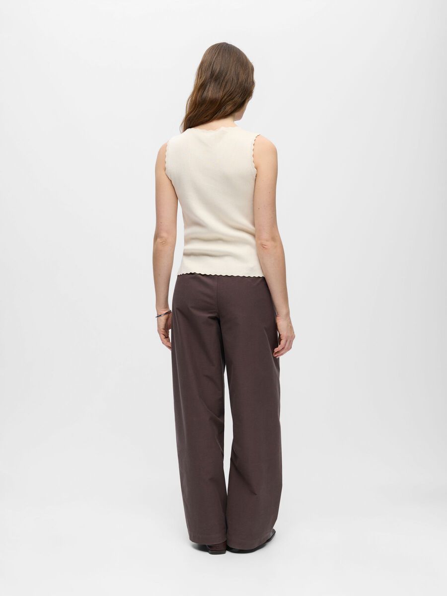 Kelly Sleeveless Top (Birch)
