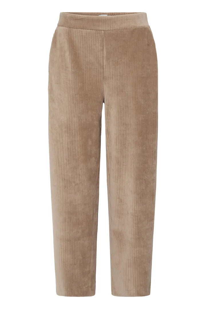 Mary Corduroy Cropped Pants (Toasted Coconut)