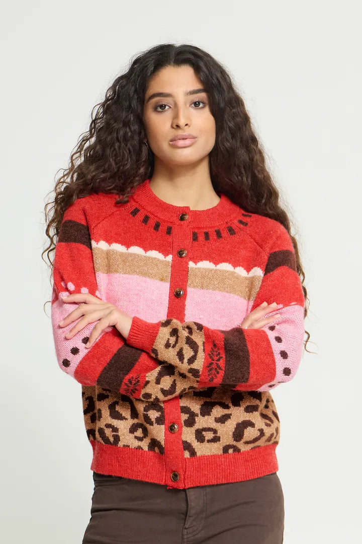 Toni Cardigan (Poinsettia)