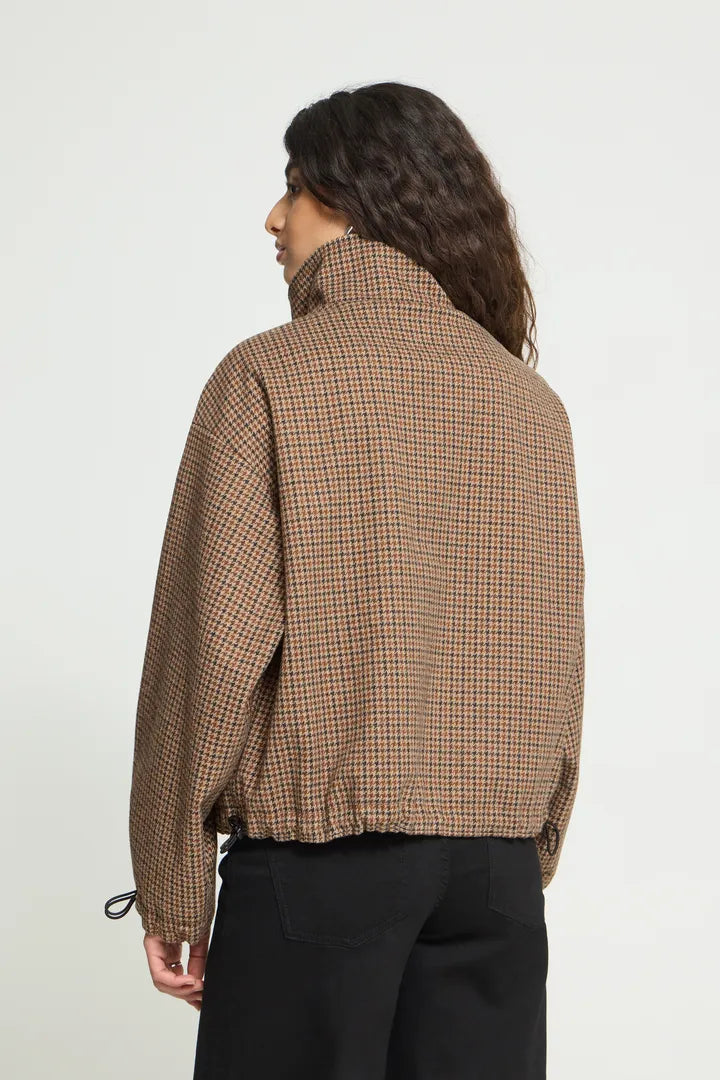Solange Jacket (Brown Check)