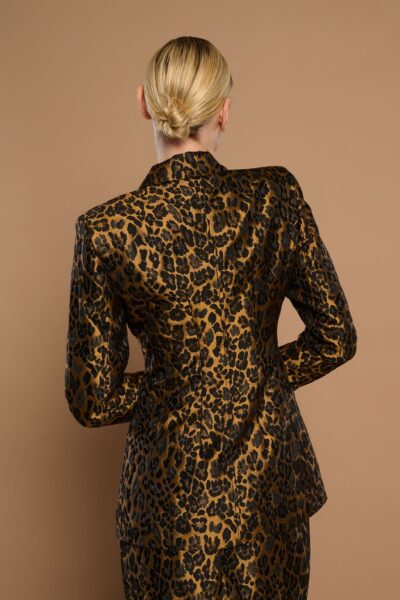 Chiara Blazer (Gold/Black)