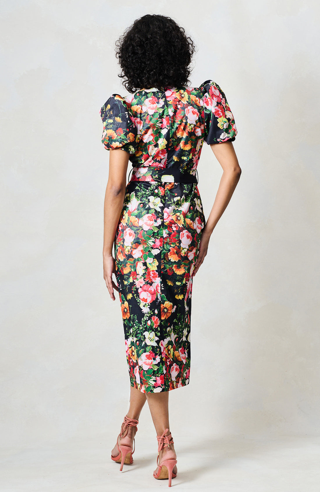 The Trisha Pencil Dress (Black)