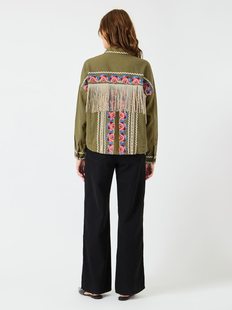 Mirra Embroidered Jacket (Capulet Olive)