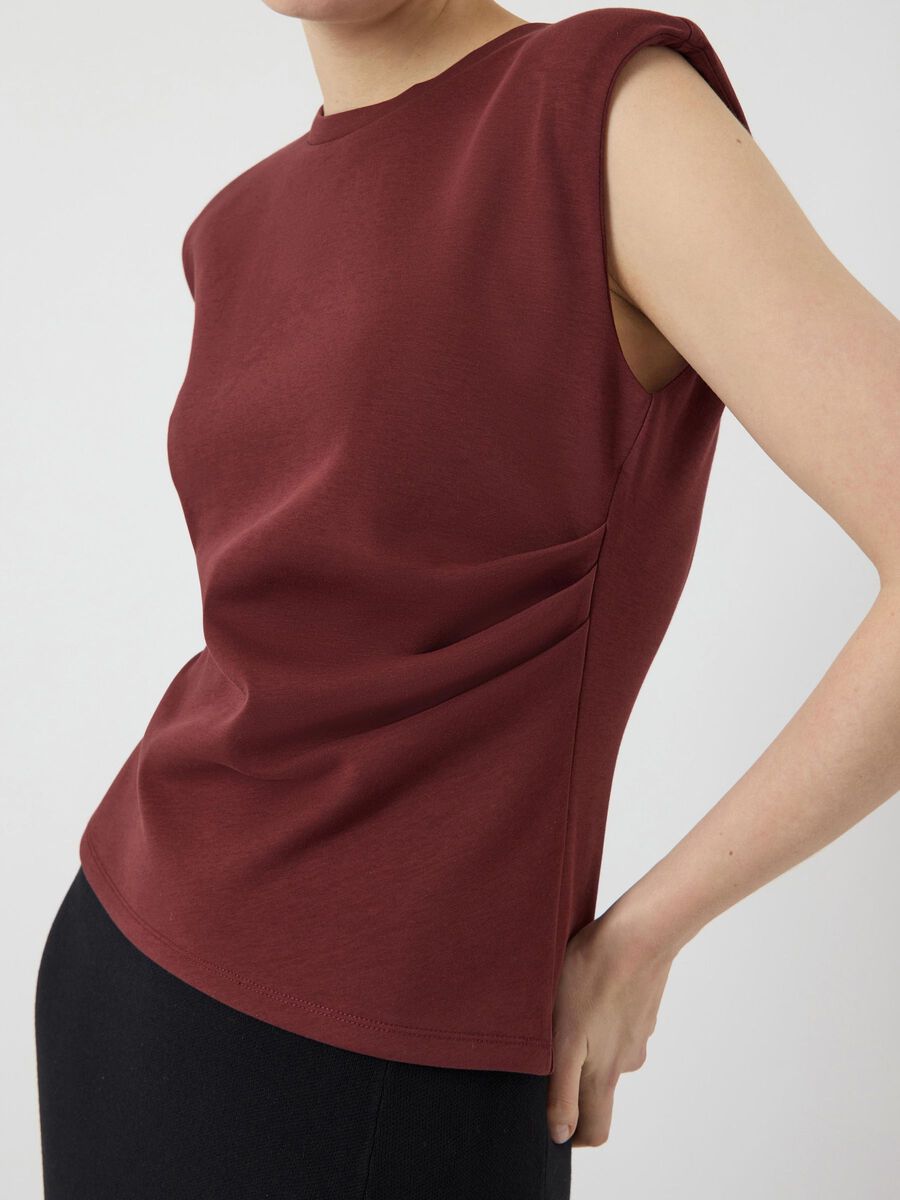 Pina Sleeveless Top (Port Royale)