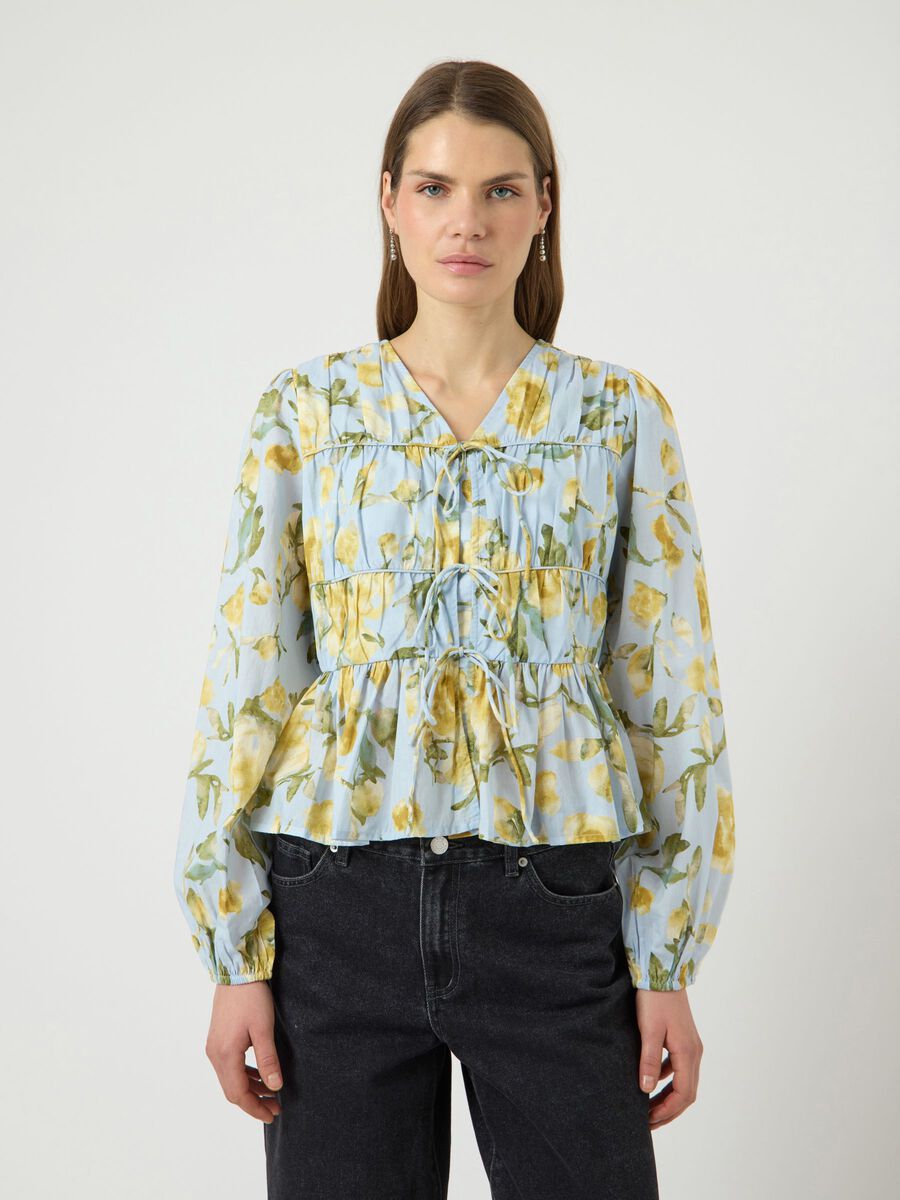 Sebba Long Sleeve Top (Skyway/Matira)