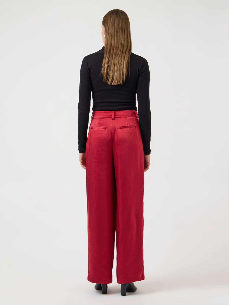 Vima Satin Pants (Jester Red)