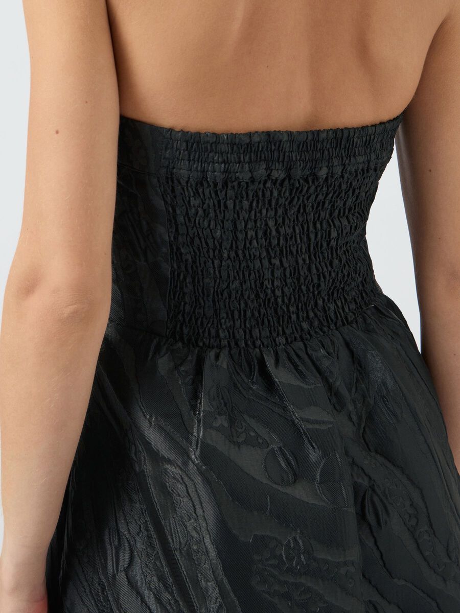 Tello Tube Midi Dress (Black)