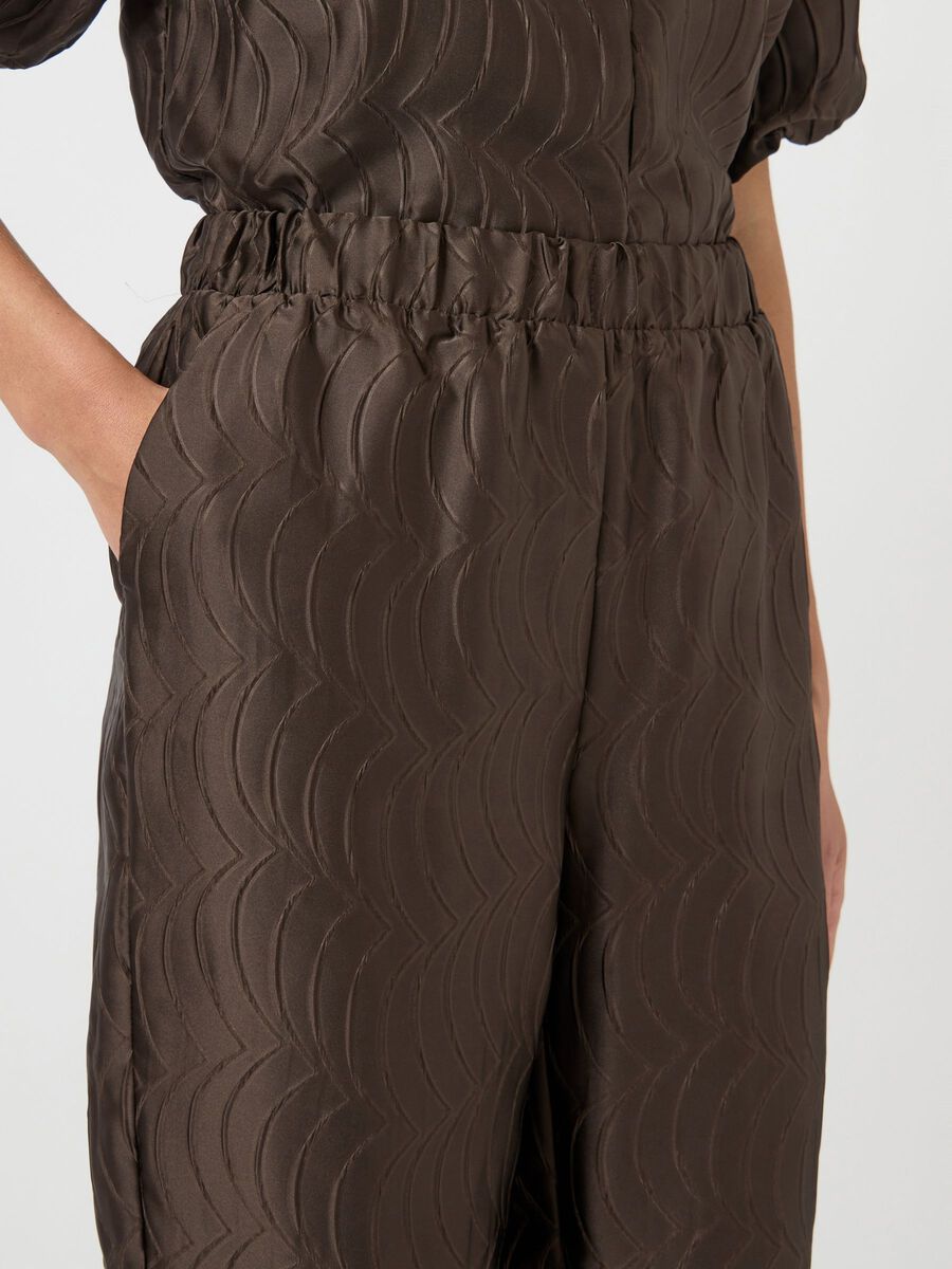 Limo Wide Leg Pants (Chocolate Brown)