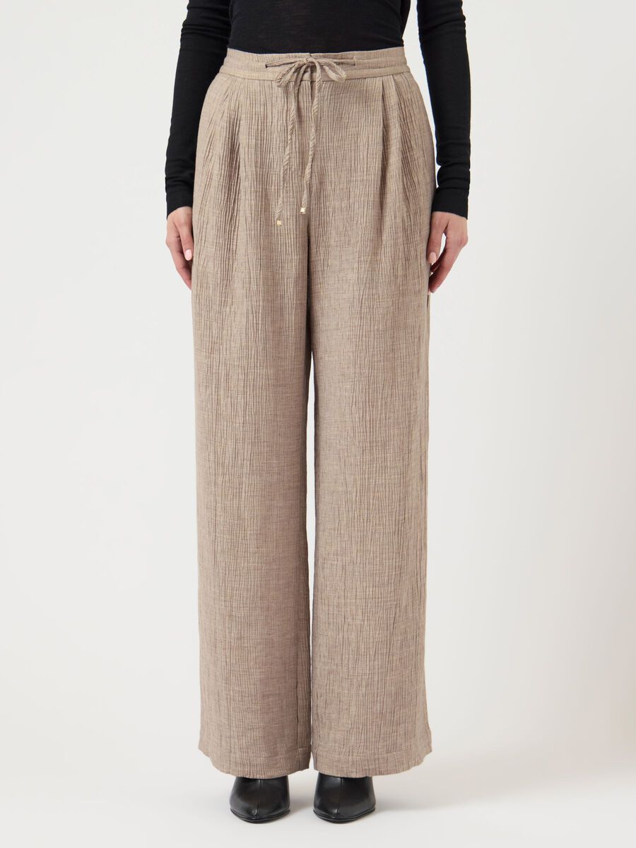 Rina Wide Leg Pants (Incense)