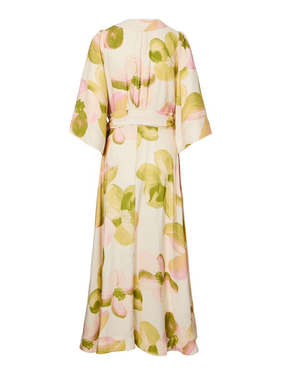 Margo Wrap Maxi Dress (Pristine)