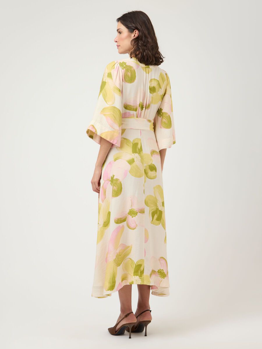 Margo Wrap Maxi Dress (Pristine)