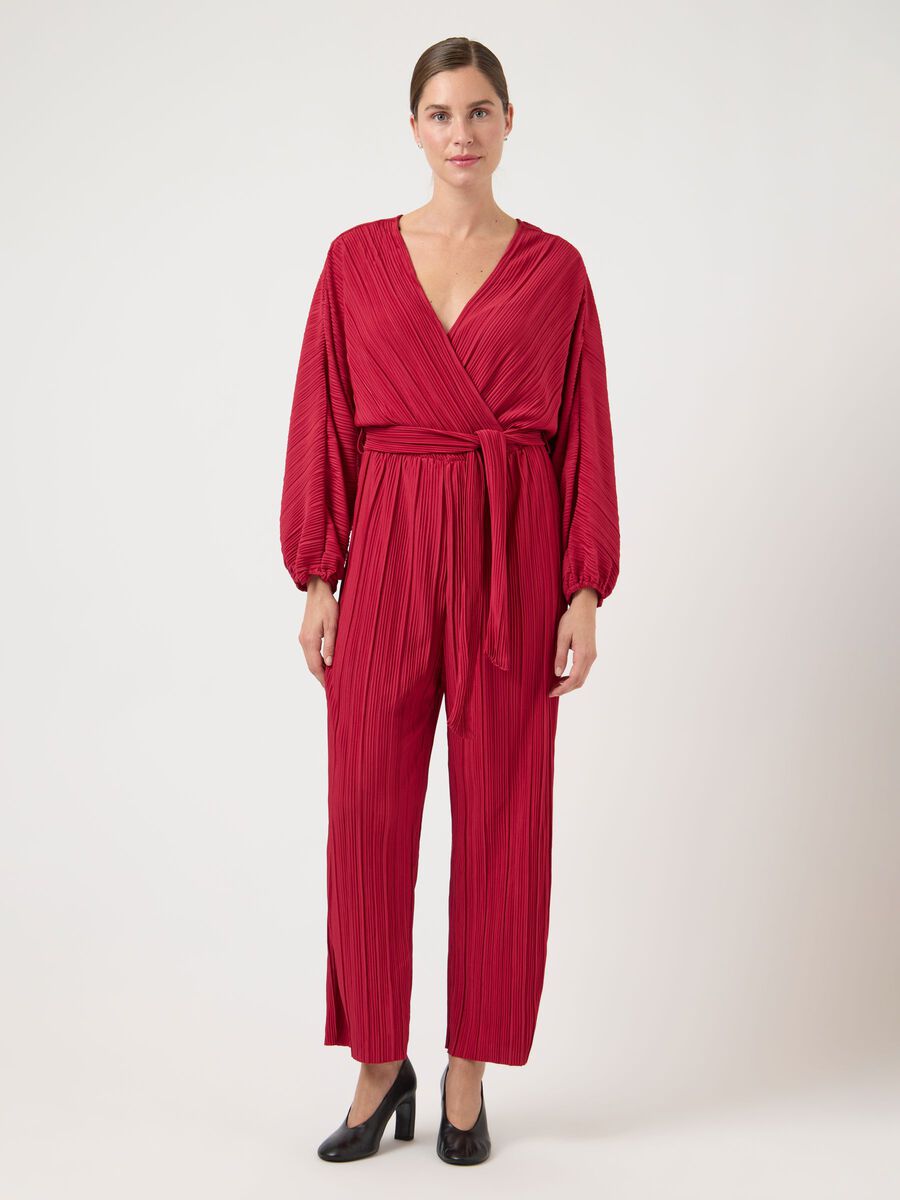 Solinda Jumpsuit (Persian Red)