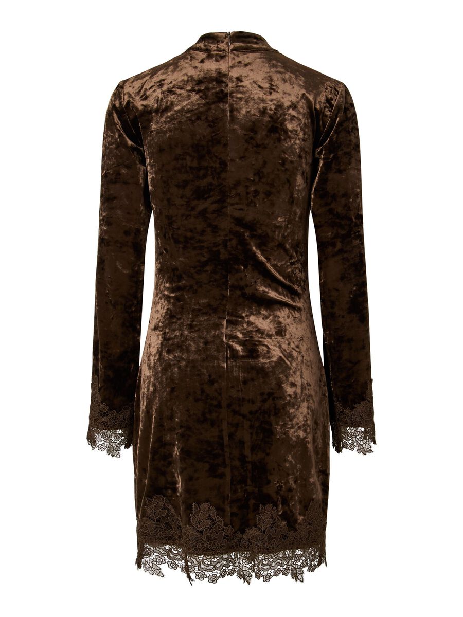 Chloe Mini Dress (Coffee Bean)