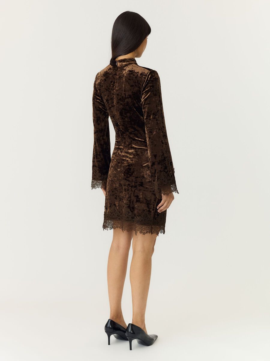 Chloe Mini Dress (Coffee Bean)