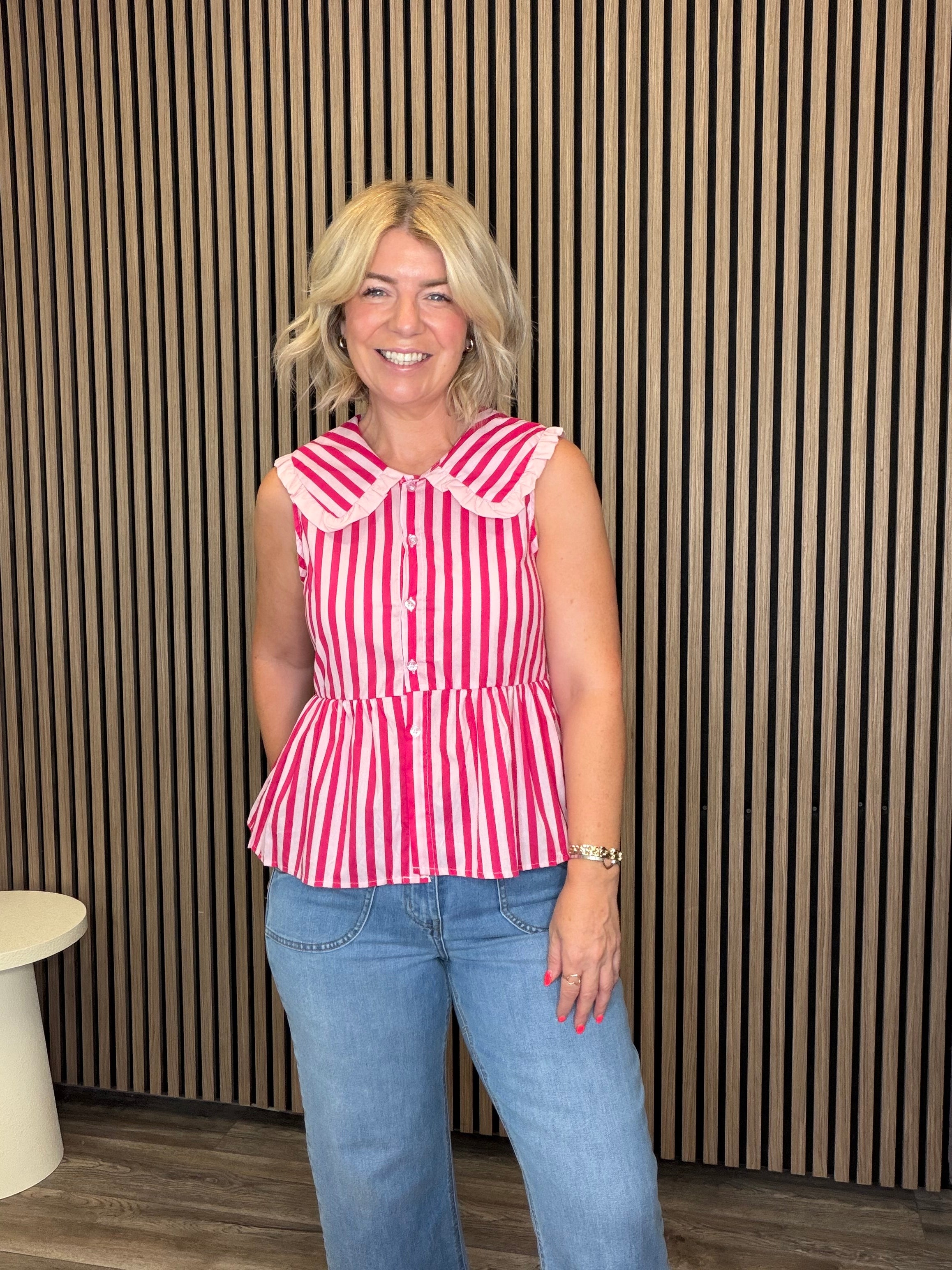 Pearl Top (Fuchsia)