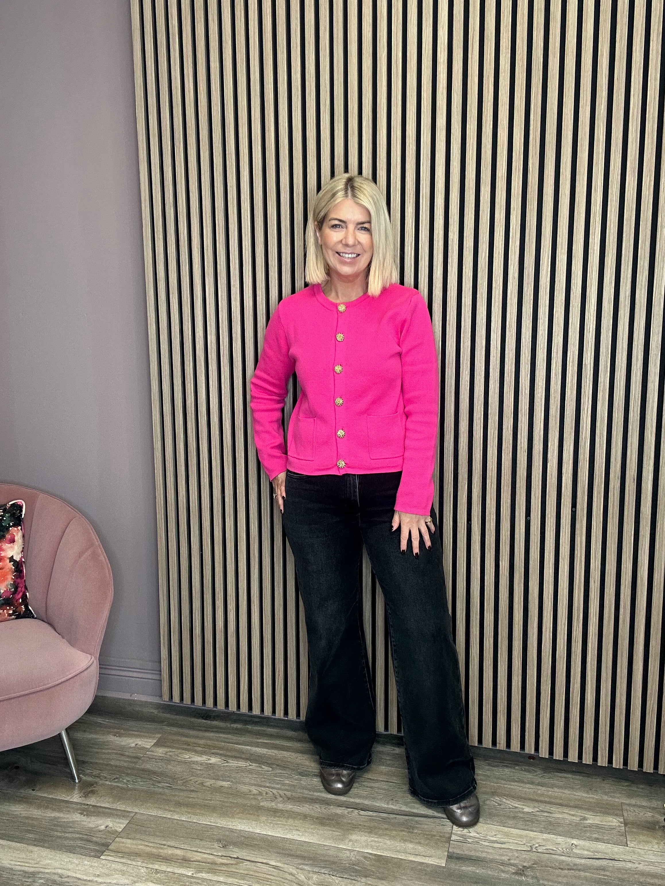 Sally Wide Leg Jeans (Black Wash) Love Cherish Jeans