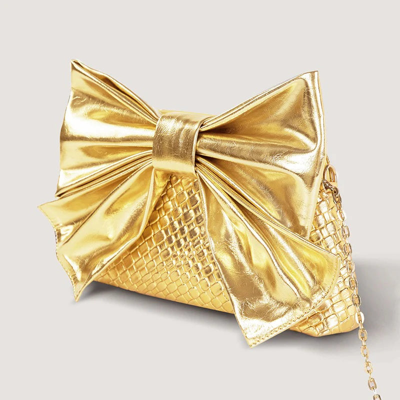 Lola Bow Bag (Gold)