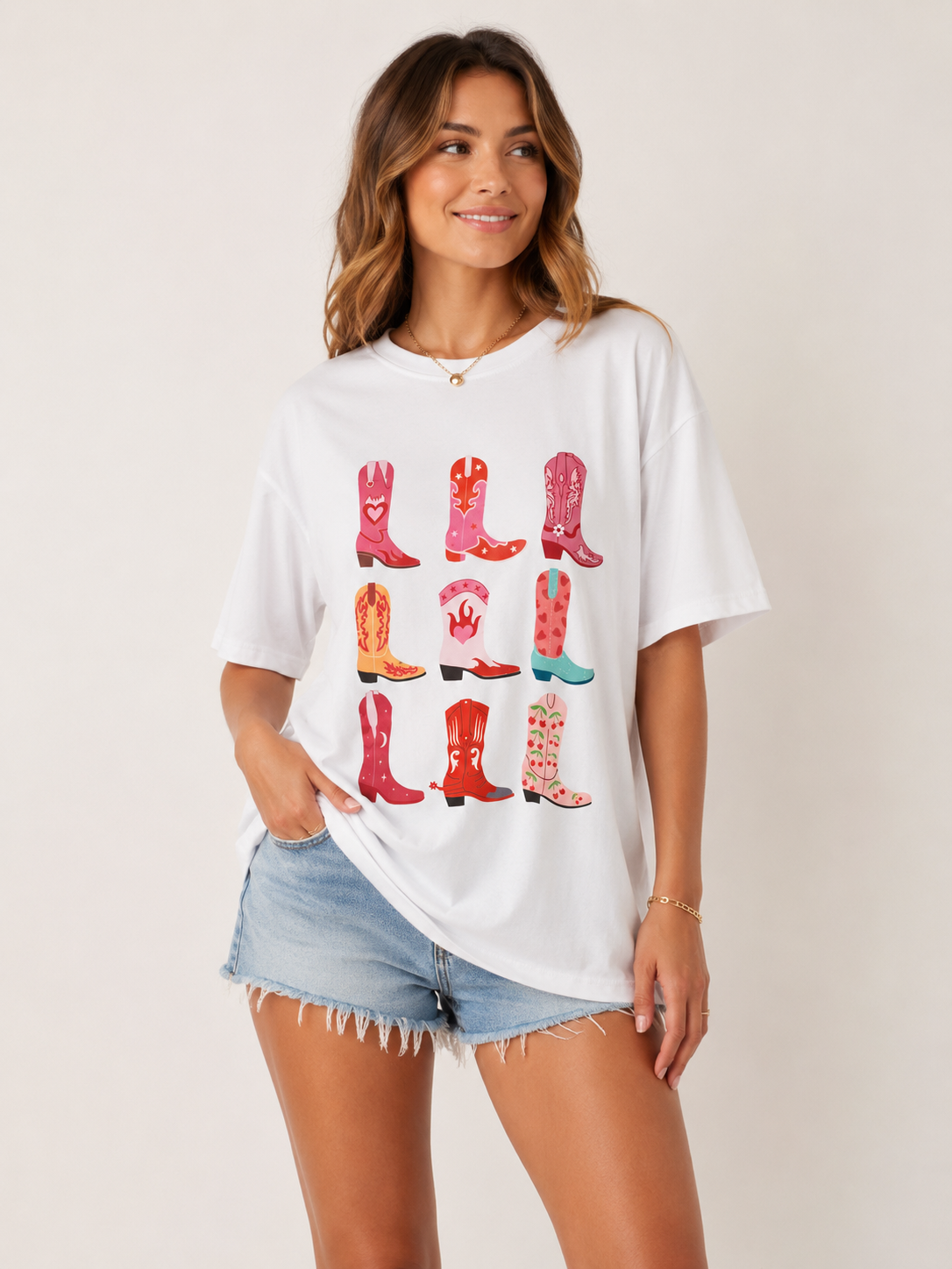 Talia T-Shirt (White)