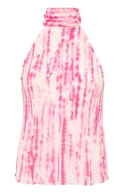 Nia Halter Neck Top (Rose Drops)