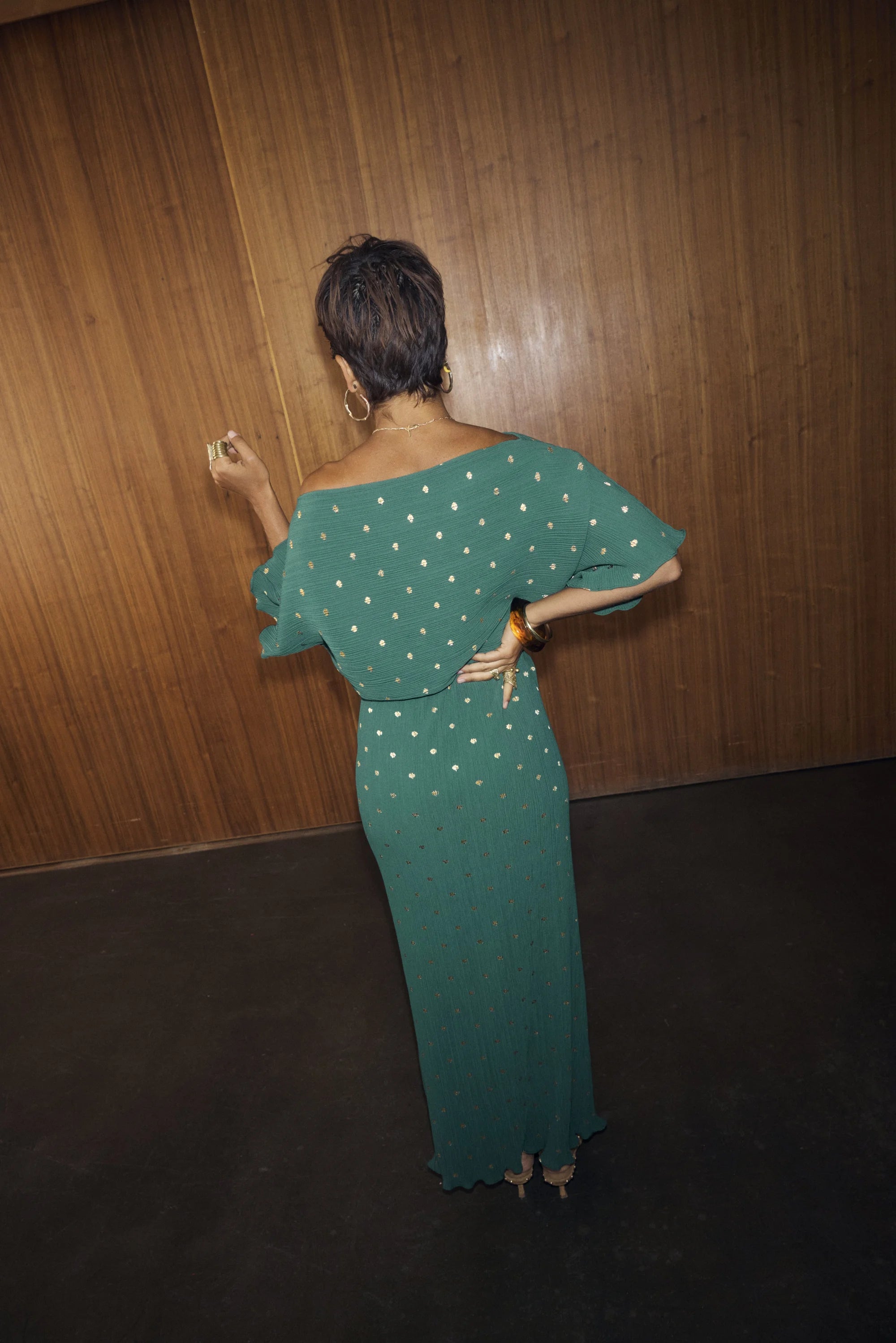 Tilly Dress (Dark Green)