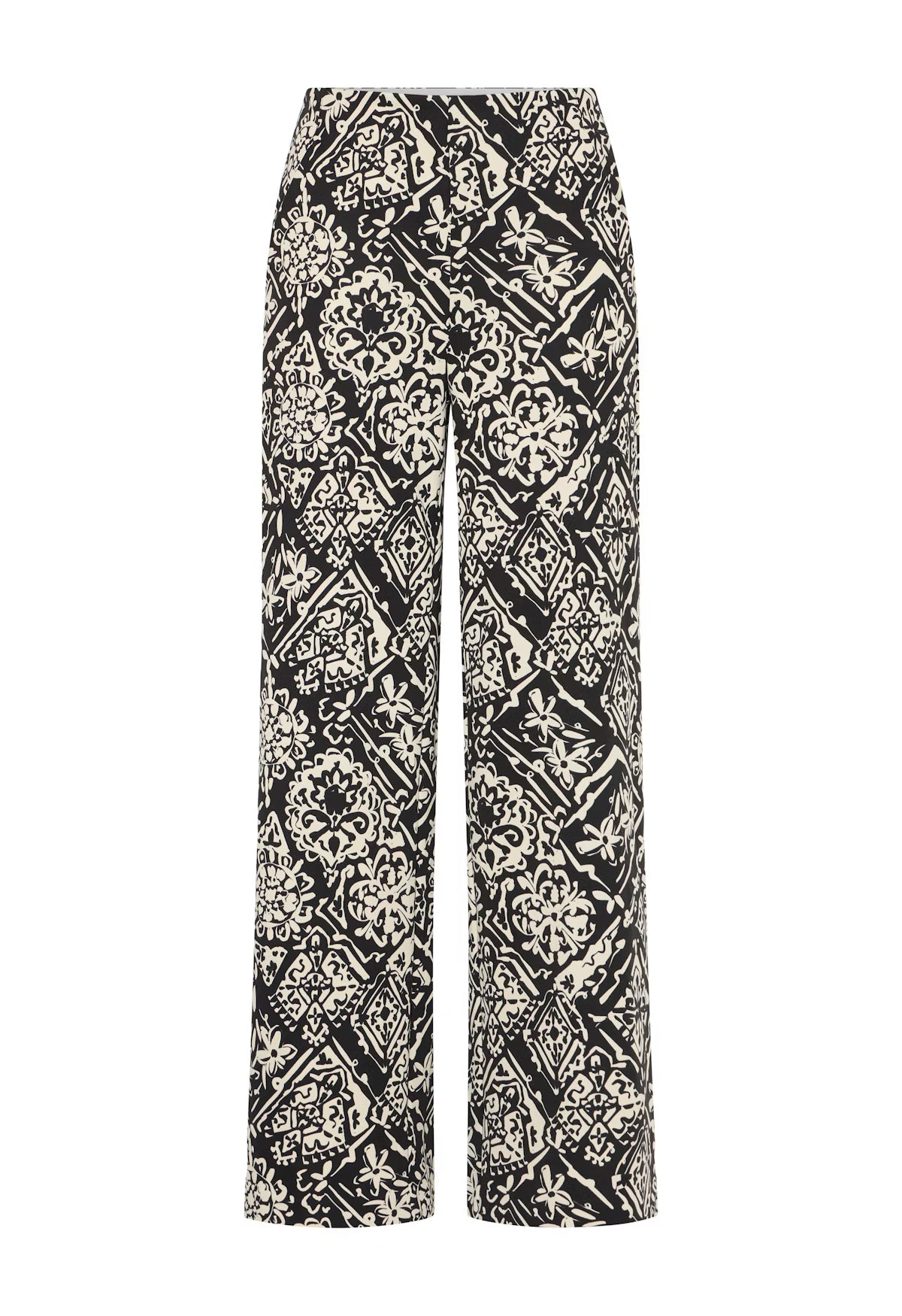 Remi Wide Leg Pants (Black/Graphite)