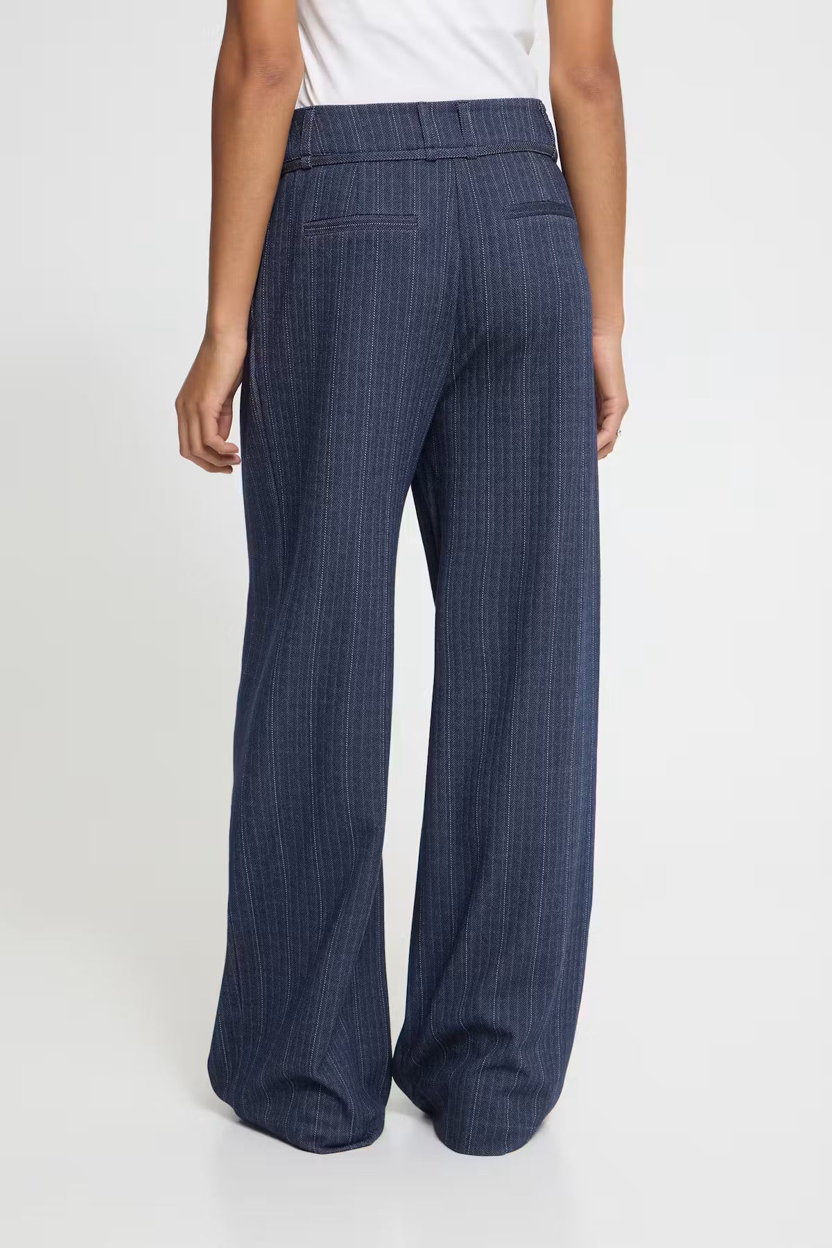 Phoenix Pants (Dark Blue/Stripe)