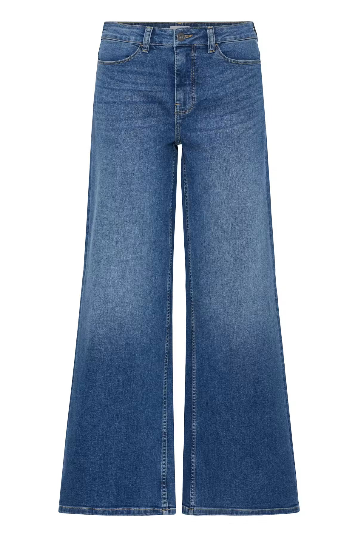 Imogen Wide Leg Jeans (Medium Blue/Leg 32")