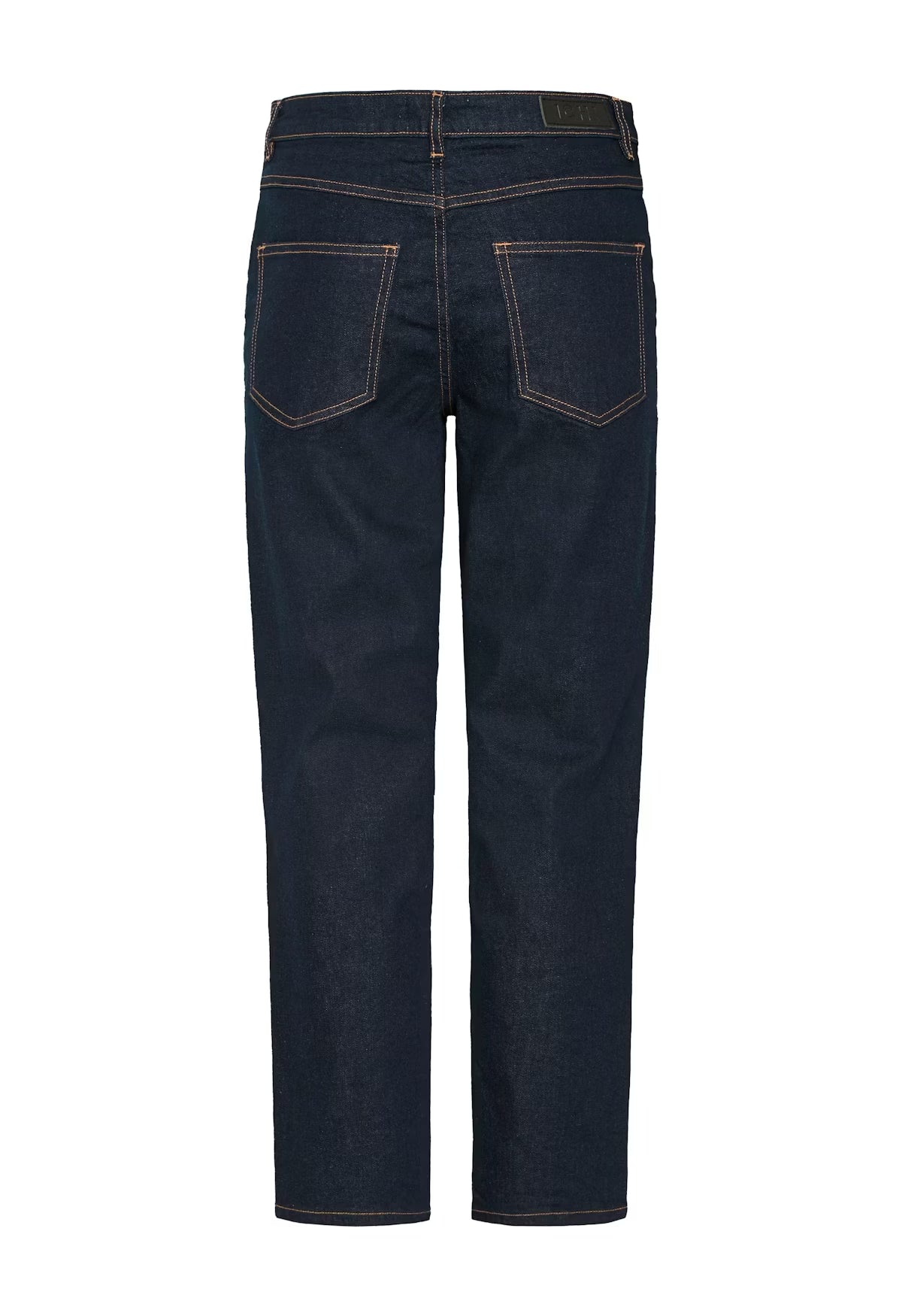 Iggy Straight Leg Cropped Jeans (Authentic Blue)