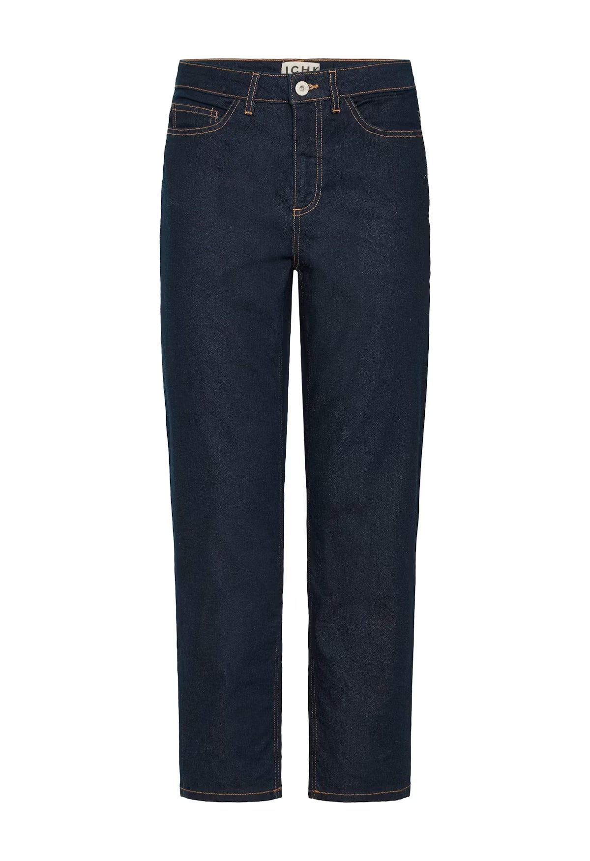 Iggy Straight Leg Cropped Jeans (Authentic Blue)