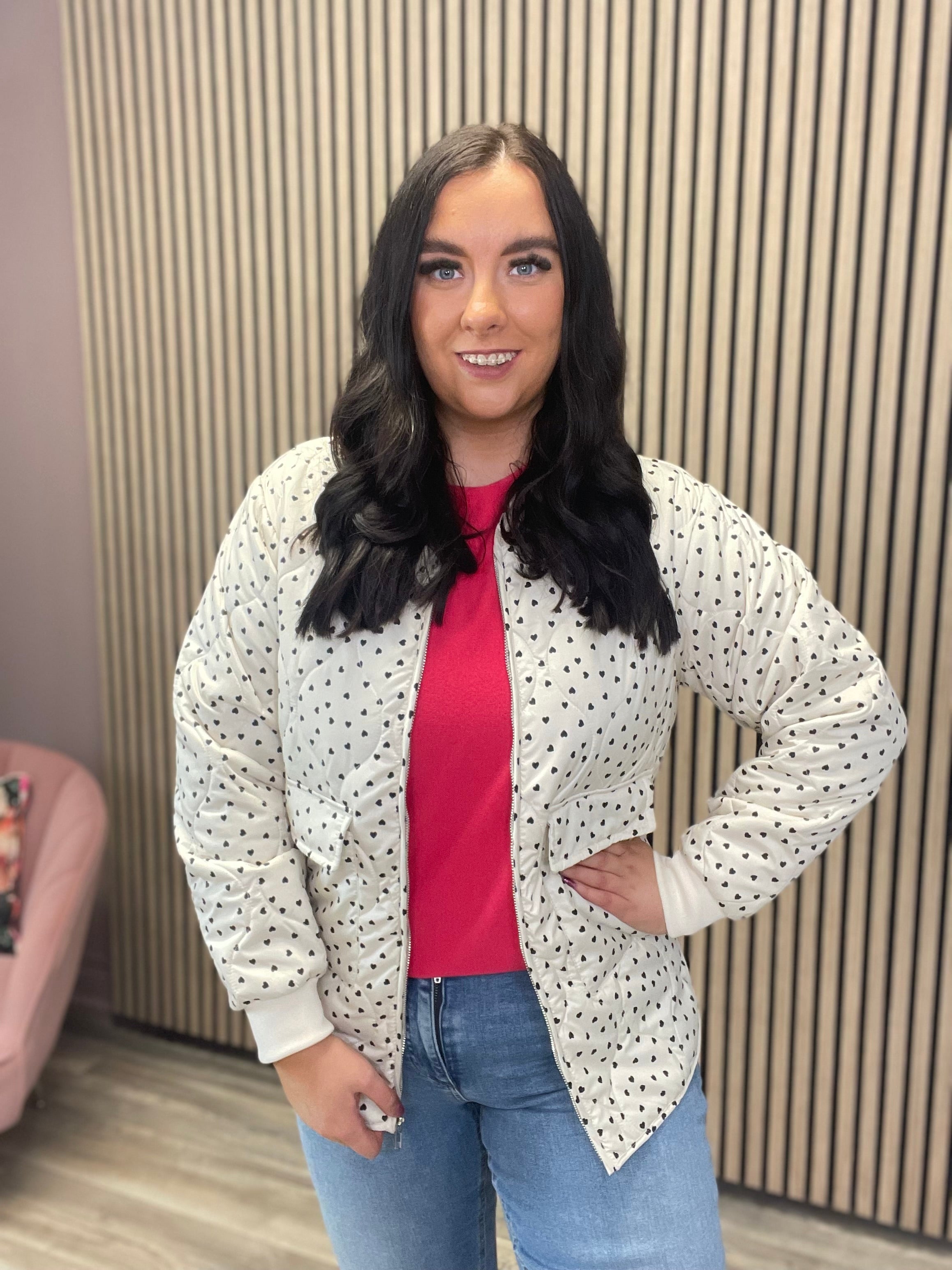 FAZONA JACKET (BIRCH/BLACK HEART)